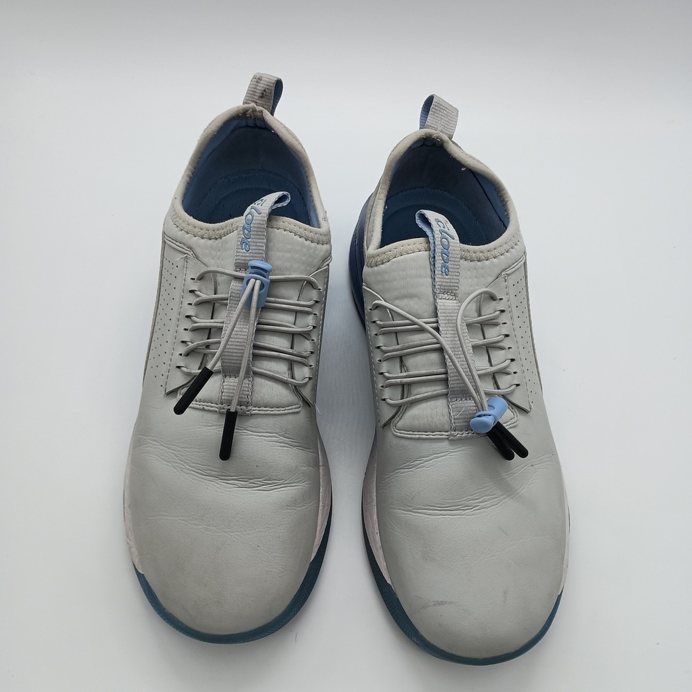 Clove Nursing Shoes Grey Blue Sneakers‎ Womens 8.5 Mens 7 Comfort Shoes - Picture 3 of 11
